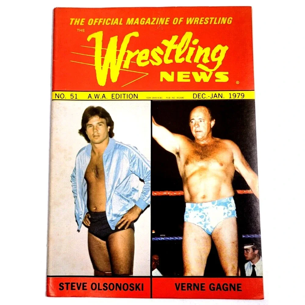 WRESTLING NEWS JAN-DEC 1979‎ - A.W.A. ED/ DUSTY RHODES / VERNE GAGNE / LANZA